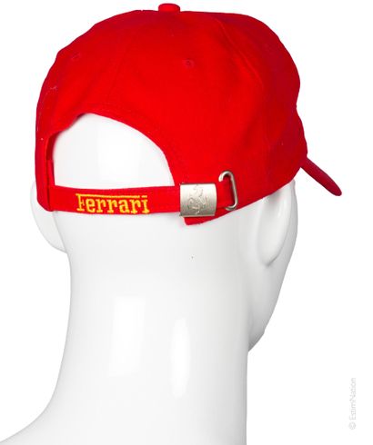 FERRARI - MICHAEL SCHUMACHER ET JEAN TODT CIRCA 2000/2005 Official Ferrari cap signed...