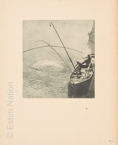 PICTORIALISME - CAPDEVILLE Paul Jules CAPDEVILLE (actif vers 1920-1930)



"La pêche...