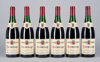 HERMITAGE ROUGE 6 bouteilles HERMITAGE 1989 Jean-Louis Chave
(N. entre 3,5 et 4,5...