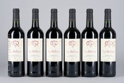 BORDEAUX 11 bouteilles La bélière 2014 Bordeaux