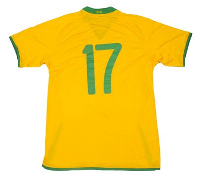 COUPE DES CONFEDERATIONS AFRIQUE DU SUD 2009 - EQUIPE DU BRESIL MAILLOT de football...