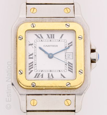 Cartier Santos GM
City watch in steel and yellow gold 18K 750 thousandths with automatic...