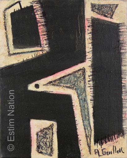 ATELIER ANDRE GUILLOU (1925-2017) Compositions
Trois huiles sur toile. Deux signées.
Dimensions...