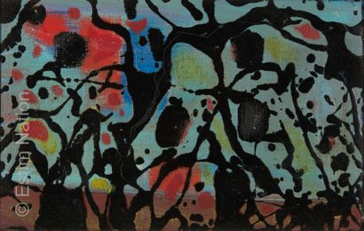 ATELIER ANDRE GUILLOU (1925-2017) Composition en mouvement
Huile sur toile.
Dimensions...