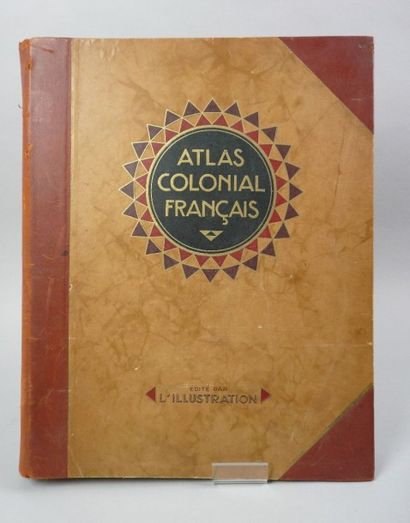 L'ILLUSTRATION Editeur Lot de volumes de l'Illustration reliés: 

- "Atlas Colonial...