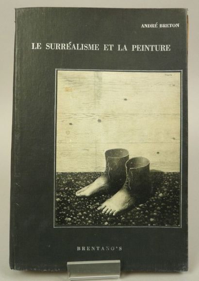 ANDRÉ BRETON "Le surréalisme et la peinture". BRENTANO'S 1945. En l'état.
