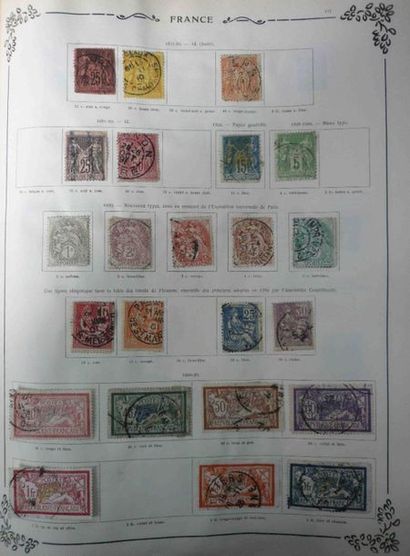 PHILATELIE Deux albums de timbres divers pays

