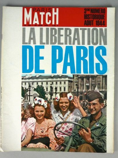 null Lot PARIS MATCH 14 numéros années 60. Thèmes militaires.