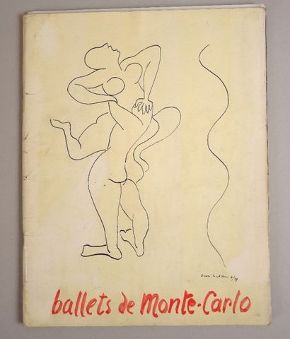 BALLETS RUSSES DE MONTE-CARLO & MATISSE Programme de la grande saison des ballets...