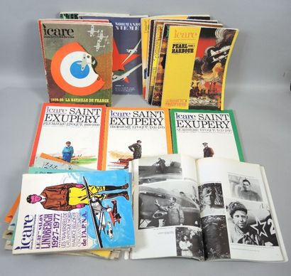 REVUE ICARE Ensemble de 21 volumes de la Revue ICARE des années 1970 à 1982

(n°54,...
