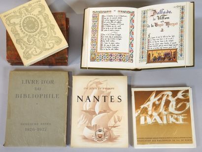 LOT - VOLUMES BIBLIOPHILIE - « UNE PORTE DE L'EUROPE NANTES » Volume édité par Le...