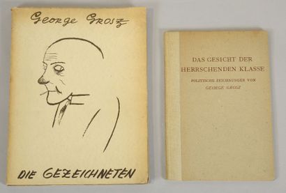 Georges GROSZ (1893 - 1959) 2 VOLUMES « DIE GEZEICHNETEN »

Ed. Malik Verlag, Berlin...