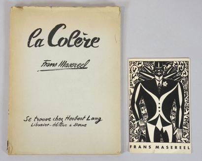 Frans masereel (1889 - 1972) « La colère » 20 planches réalisées entre 1945 et 1946.

Éd....