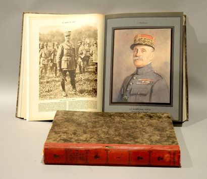 L'ILLUSTRATION "La Grande Guerre 1914-1918". 2 volumes reliés de L'Illustration retraçant...