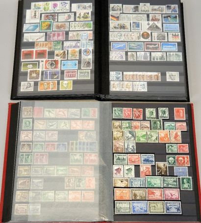 TIMBRES - ALLEMAGNE 1860 à 1990 Lot de 3 albums de timbres Allemagne

De 1860 à 1990

Oblitérés...