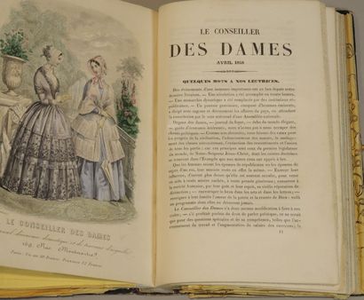 LIVRES - LE CONSEILLER DES DAMES "Le Conseiller des Dames. Journal littéraire et...