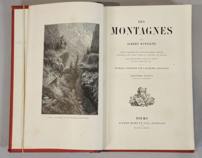 GEOGRAPHIE A. DUPAIGNE "Les montagnes"

Tours, A. Mame et fils, 1877

Volume orné...