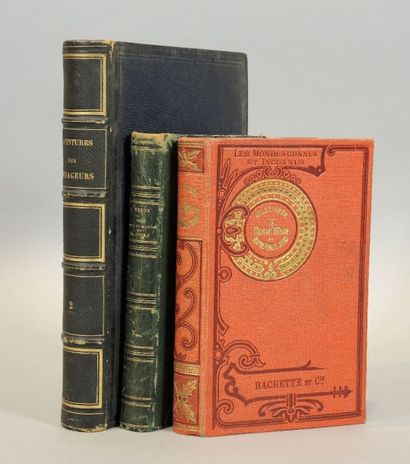AVENTURES 3 volumes sont :

- J. VERNE le tour du monde en 80 jours, Hetzel, Bibl....