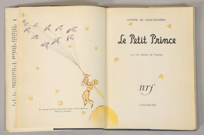 Antoine DE SAINT EXUPERY (1900-1944) "LE PETIT PRINCE", Ed. Gallimard 1945. Avec...
