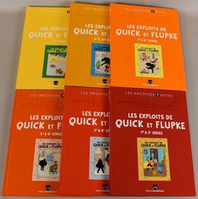 QUICK & FLUPKE Quick et Flupke


Les 6 ouvrages "LES ARCHIVES TINTIN"- Ed. Moulinsart...
