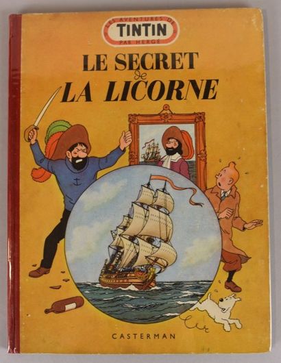 ALBUM TINTIN Album des Aventures de Tintin : Le secret de la Licorne


 1952 - B7...