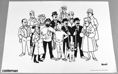 UNIVERS HERGÉ / TINTIN Univers Hergé / Tintin


Affiche offset tirée pour l'éditeur...