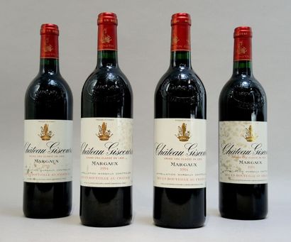 CHÂTEAU GISCOURS 1994 4 bouteilles de Château Giscours 1994, 3è GCC Margaux 

(3...