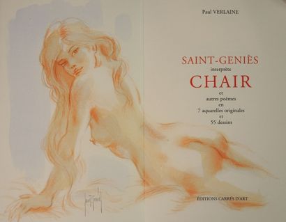 SAINT GENIES - PAUL VERLAINE Chair et autres poèmes
Editions Carrés d'Art, 2005
Reliure...