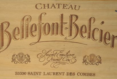 12 BTL SAINT EMILION GRAND CRU 1995, 1996 12 bouteilles Château Bellefont-Belcier...