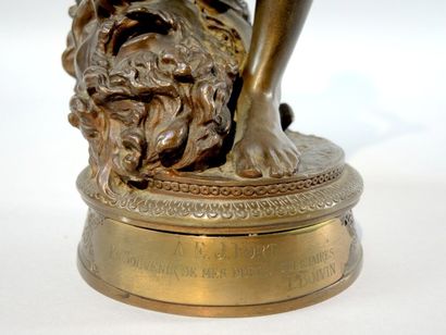 ANTONIN MERCIE (1845-1916) & BARBEDIENNE "David terrassant Goliath"

Sculpture en...