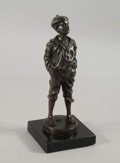 VLACLAV SZCZEBLEWESKY (act.1875-1900) "Le siffleur"

Bronze à patine brune, signé...