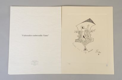 HOMMAGE A JEAN COCTEAU 1 vol. comprenant 4 lithographies numérotées / 500


Edition...