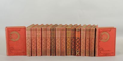 JULES VERNE & DIVERS Lot de 15 volumes par Jules VERNE, Edition HACHETTE Collection...