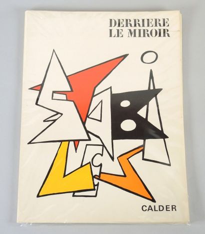 MAEGHT - DERRIERE LE MIROIR - CALDER Derrière le miroir, Nov. 1963, édition Maeght


Avec...