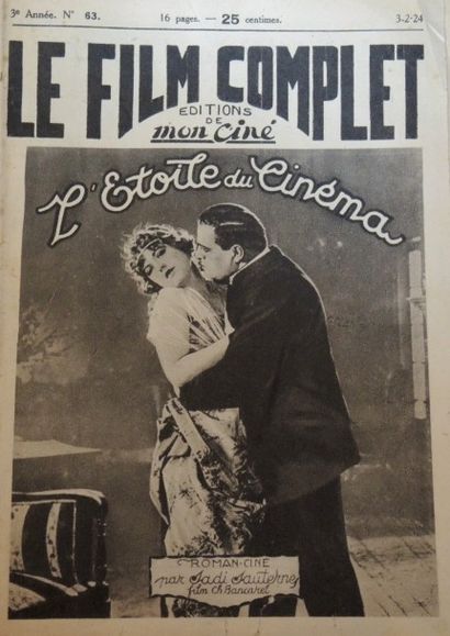 HISTOIRE DU CINEMA - ANNEES 1922-1939 Belle collection de revues dédiées à l'histoire...