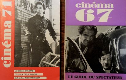 HISTOIRE DU CINEMA - ANNES 1960-1970 Belle collection de revues dédiées à l'histoire...