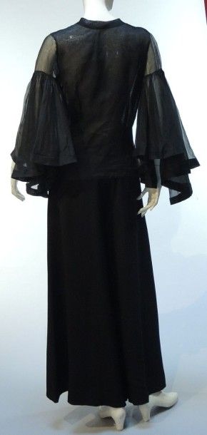 Christian Dior Haute Couture, bolduc : I02515, Anonyme vintage Pantalon du soir à...
