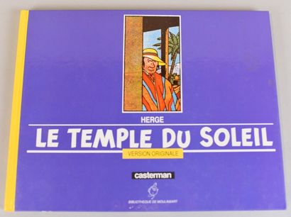 ALBUM TINTIN ALBUM TINTIN Album Le Temple du soleil - Casterman - Bibliothèque de...
