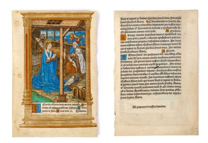 SUIVEUR DE JEAN PICHORE - VERS 1510 Suiveur de Jean PICHORE
"Nativité du Seigneur"
Bois...