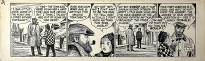 MCCLURE, DARRELL (1903-1987) USA - Strip de la célèbre "Little Annie Rooney " - février...