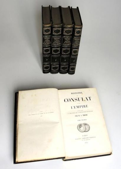 LIVRES ANCIENS THIERS Histoire du Consulat et de l'Empire


PAULIN à Paris, 1845-1860,...