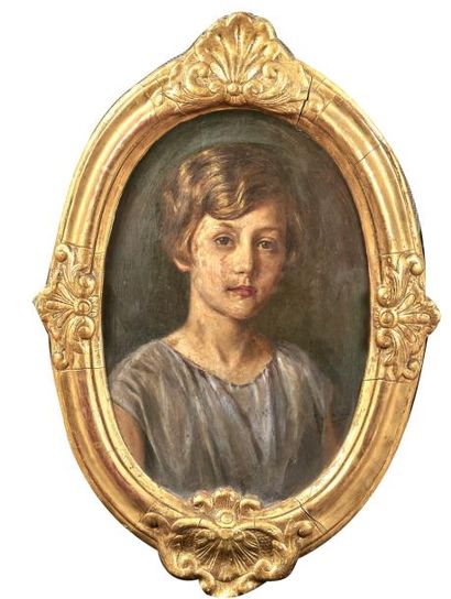 ECOLE FRANÇAISE DU DÉBUT DU XXÈME SIÈCLE "Portrait d'enfant"


Huile sur panneau...