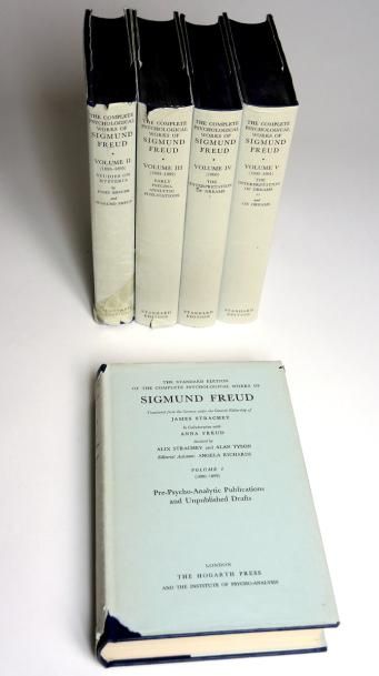 COLLECTION 24 VOLUMES SIGMUND FREUD Collection de 24 volumes de "The Standard Edition...