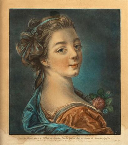 D'après François BOUCHER D'après François Boucher


"Portrait de jeune femme à la...