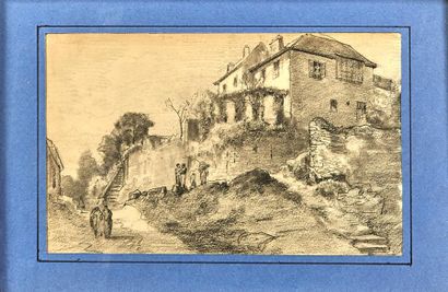 DOMINIQUE GRENET(1821-1885) "Maison de l'artiste à Montigny sur Loing"


Dessin.


23...