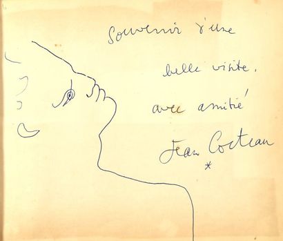 Jean COCTEAU (1889-1963) - Oscar TERNI "Profil d'homme". 


Dessin au stylo bille...