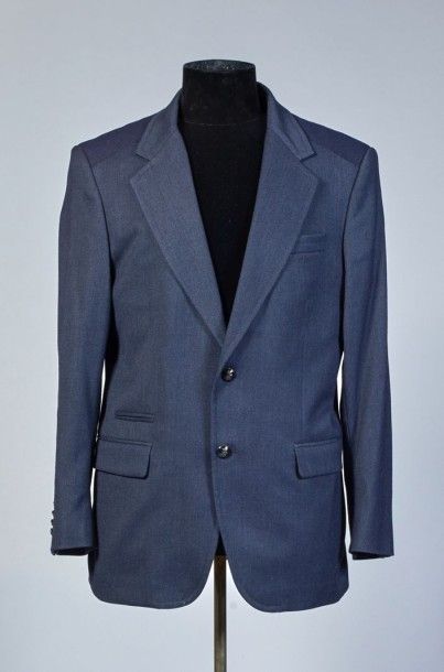REDA, ZARA MAN Denim Couture DEUX VESTES en lainage façonné gris (T 54) (excellent...