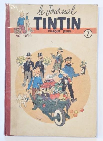 UNIVERS D'HERGÉ 


TINTIN


(ed Française). 1950/51 - n°103 à 119, reliure éditeur...