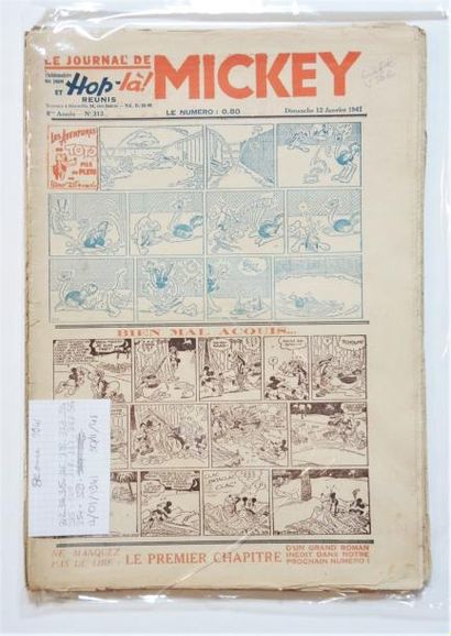 UNIVERS DE WALT DISNEY JOURNAL DE MICKEY


Opéra Mundi, 1941 - 8e année (15 n°) :...
