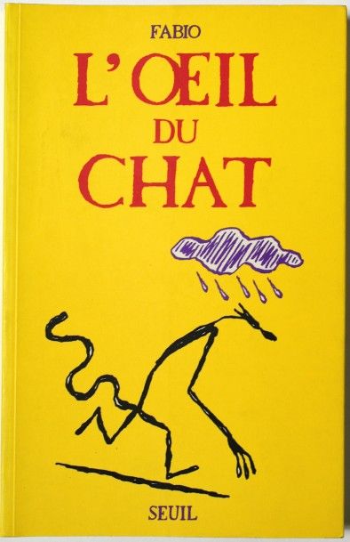 FABIO Album " L'Œil du Chat " - Ed. Seuil - E.O. - juin 1995 - broché - TBE 